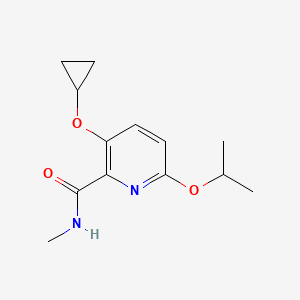 3-Cyclopropoxy-6-isopropoxy-N-methylpicolinamide