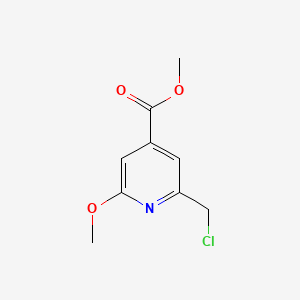 Methyl 2-(chloromethyl)-6-methoxyisonicotinate