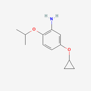 5-Cyclopropoxy-2-isopropoxyaniline