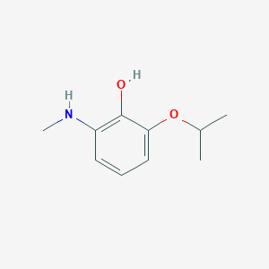 2-Isopropoxy-6-(methylamino)phenol