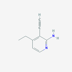 4-Ethyl-3-ethynylpyridin-2-amine