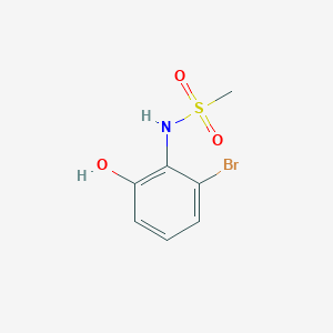 N-(2-Bromo-6-hydroxyphenyl)methanesulfonamide