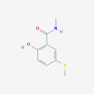 2-Hydroxy-N-methyl-5-(methylthio)benzamide