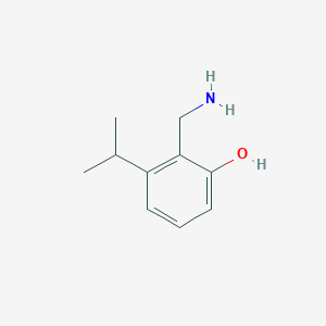 2-(Aminomethyl)-3-isopropylphenol