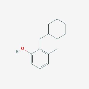 2-(Cyclohexylmethyl)-3-methylphenol