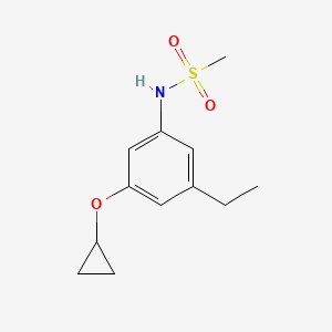 N-(3-Cyclopropoxy-5-ethylphenyl)methanesulfonamide