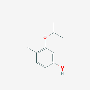 molecular formula C10H14O2 B14840218 3-Isopropoxy-4-methylphenol 