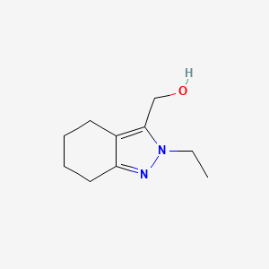 molecular formula C10H16N2O B1484027 (2-ethyl-4,5,6,7-tetrahydro-2H-indazol-3-yl)methanol CAS No. 2090318-76-4