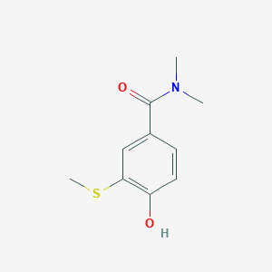 4-Hydroxy-N,N-dimethyl-3-(methylthio)benzamide