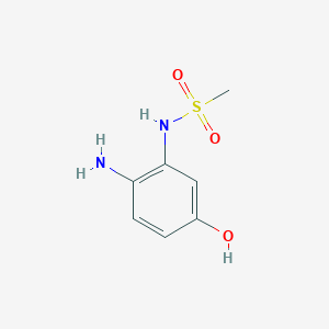 N-(2-Amino-5-hydroxyphenyl)methanesulfonamide