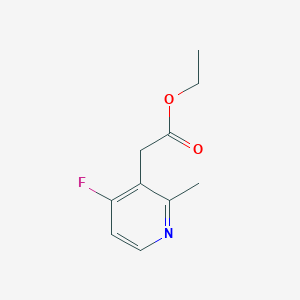 Ethyl 4-fluoro-2-methylpyridine-3-acetate