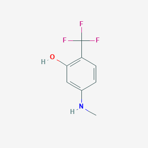 5-(Methylamino)-2-(trifluoromethyl)phenol