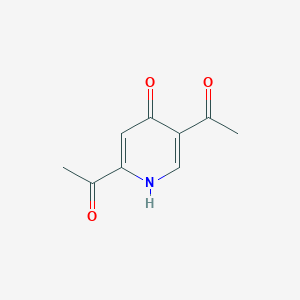 1-(5-Acetyl-4-hydroxypyridin-2-YL)ethanone