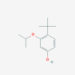 molecular formula C13H20O2 B14840515 4-Tert-butyl-3-isopropoxyphenol 