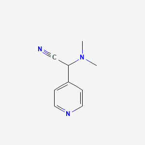 2-(Dimethylamino)-2-(pyridin-4-YL)acetonitrile