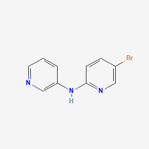 molecular formula C10H8BrN3 B14840677 5-Bromo-N-(pyridin-3-YL)pyridin-2-amine 