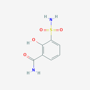 2-Hydroxy-3-sulfamoylbenzamide