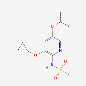 N-(3-Cyclopropoxy-5-isopropoxypyridin-2-YL)methanesulfonamide