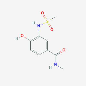 4-Hydroxy-N-methyl-3-(methylsulfonamido)benzamide