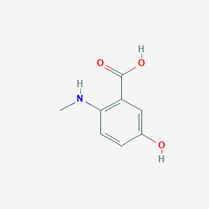 5-Hydroxy-2-(methylamino)benzoic acid