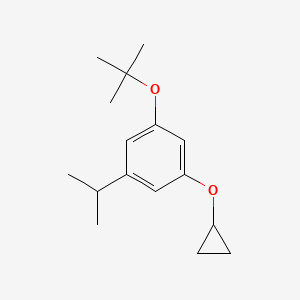 1-Tert-butoxy-3-cyclopropoxy-5-isopropylbenzene