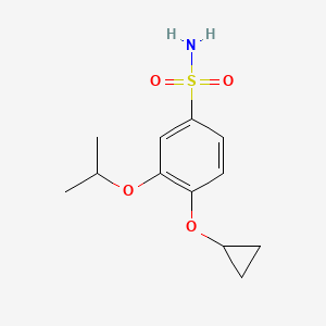 4-Cyclopropoxy-3-isopropoxybenzenesulfonamide