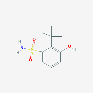 2-Tert-butyl-3-hydroxybenzenesulfonamide