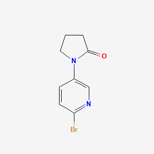 1-(6-Bromopyridin-3-YL)pyrrolidin-2-one