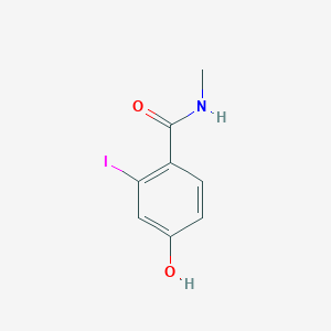 molecular formula C8H8INO2 B14840939 4-Hydroxy-2-iodo-N-methylbenzamide 