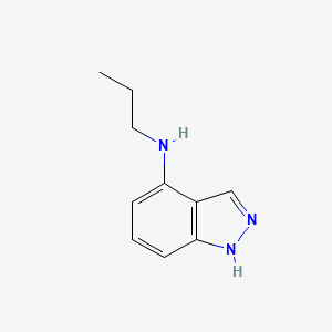 Indazol-4-amine, N-propyl-