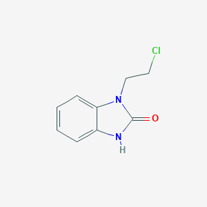 molecular formula C9H9ClN2O B014841 1-(2-氯乙基)-1H-苯并[d]咪唑-2(3H)-酮 CAS No. 52548-84-2