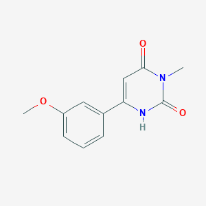 6-(3-Methoxyphenyl)-3-methyl-1,2,3,4-tetrahydropyrimidine-2,4-dione