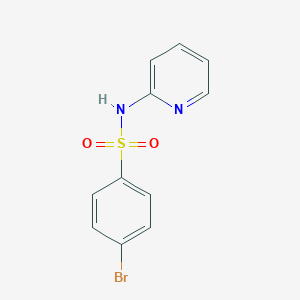molecular formula C11H9BrN2O2S B148411 4-溴-N-(2-吡啶基)苯磺酰胺 CAS No. 3609-89-0