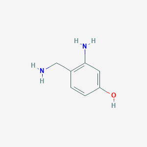 3-Amino-4-(aminomethyl)phenol