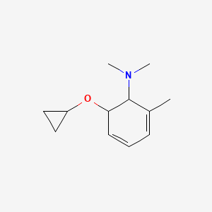 6-Cyclopropoxy-N,N,2-trimethylcyclohexa-2,4-dienamine