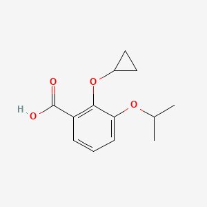 2-Cyclopropoxy-3-isopropoxybenzoic acid