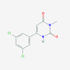6-(3,5-Dichlorophenyl)-3-methyl-1,2,3,4-tetrahydropyrimidine-2,4-dione