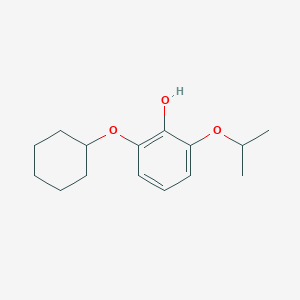 2-(Cyclohexyloxy)-6-isopropoxyphenol