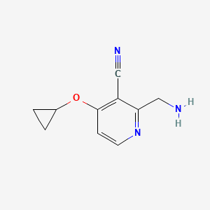 2-(Aminomethyl)-4-cyclopropoxynicotinonitrile