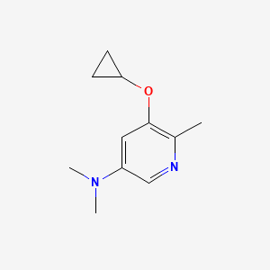 5-Cyclopropoxy-N,N,6-trimethylpyridin-3-amine