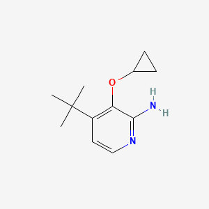 4-Tert-butyl-3-cyclopropoxypyridin-2-amine