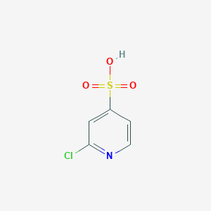 molecular formula C5H4ClNO3S B14841489 2-Chloropyridine-4-sulfonic acid CAS No. 1209458-81-0