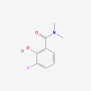 2-Hydroxy-3-iodo-N,N-dimethylbenzamide