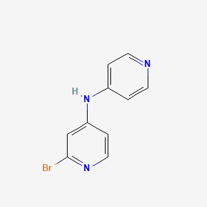 2-Bromo-N-(pyridin-4-YL)pyridin-4-amine