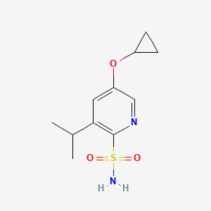 5-Cyclopropoxy-3-isopropylpyridine-2-sulfonamide