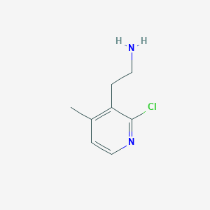 2-(2-Chloro-4-methylpyridin-3-YL)ethanamine