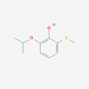 2-Isopropoxy-6-(methylthio)phenol