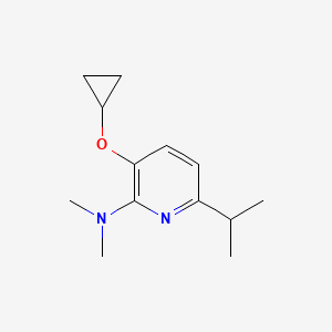 3-Cyclopropoxy-6-isopropyl-N,N-dimethylpyridin-2-amine