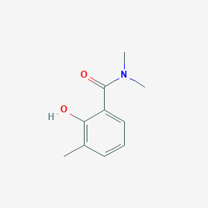 molecular formula C10H13NO2 B14841854 2-Hydroxy-N,N,3-trimethylbenzamide 