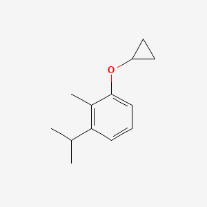 1-Cyclopropoxy-3-isopropyl-2-methylbenzene